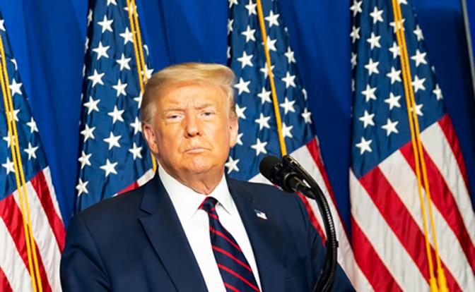 На фото: президент США Дональд Трамп