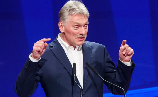 На фото: официальный представитель Кремля Дмитрий Песков.