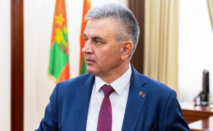 На фото: президент непризнанной Приднестровской Молдавской республики Вадим Красносельский