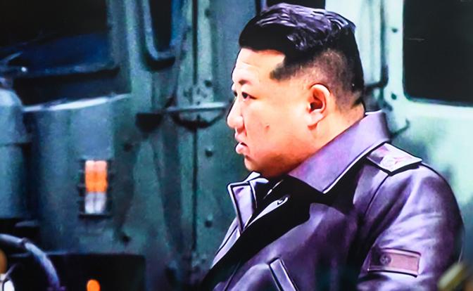 На фото: северокорейский лидер Ким Чен Ын 