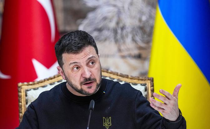 На фото: президент Украины Владимир Зеленский