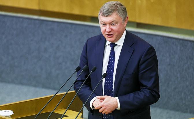 На фото: депутат Госдумы РФ от партии ЛДПР Евгений Марков