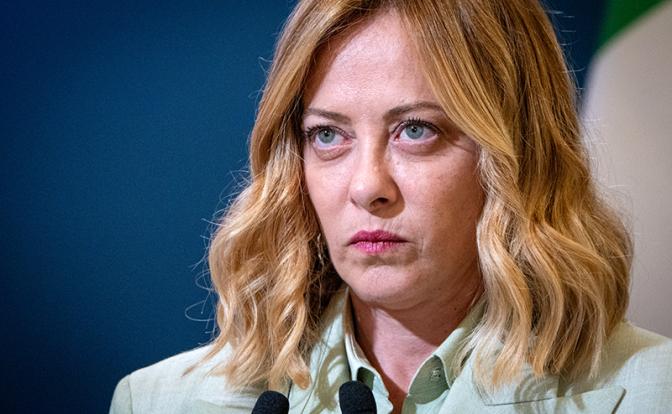 На фото: премьер-министр Италии Джорджа Мелони