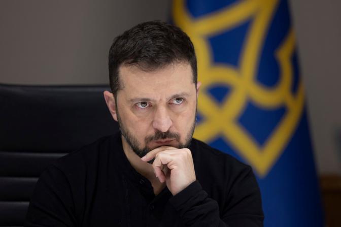 На фото: президент Украины Владимир Зеленский.