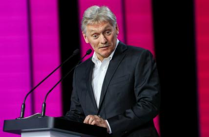 На фото: пресс-секретарь президента РФ Дмитрий Песков.