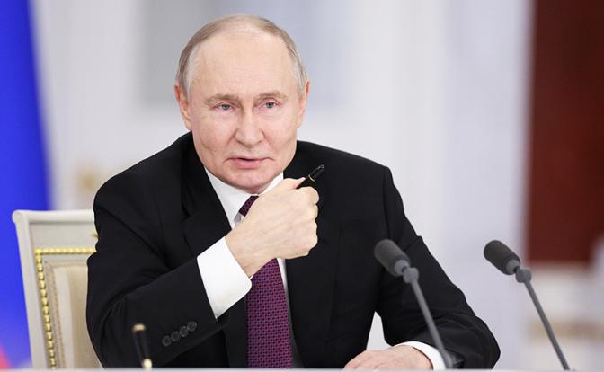 На фото: президент РФ Владимир Путин