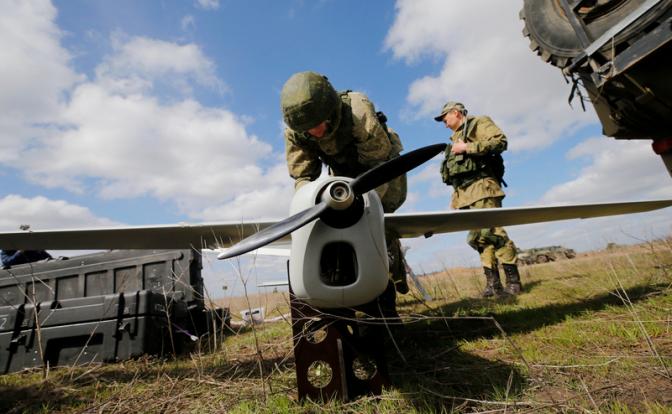 На фото: многофункциональный беспилотный комплекс "Орлан-10".