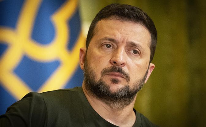 На фото: президент Украины Владимир Зеленский