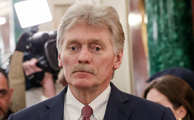 На фото: пресс-секретарь российского президента Дмитрий Песков