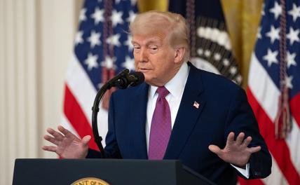 На фото: президент США Дональд Трамп
