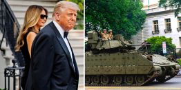 День рождения, звонок Путина, задремавшая Мелания, военный парад: Что пишут СМИ о празднике Дональда Трампа