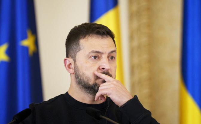 На фото: президент Украины Владимир Зеленский