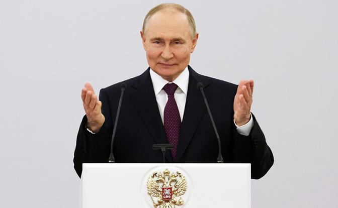 На фото: президент РФ Владимир Путин