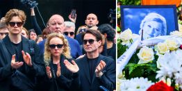 Дочь с внучкой, Бабурин, Кончаловский с супругой, Валюшкина, Рой и другие: Прощание с актрисой Валентиной Талызиной в Москве