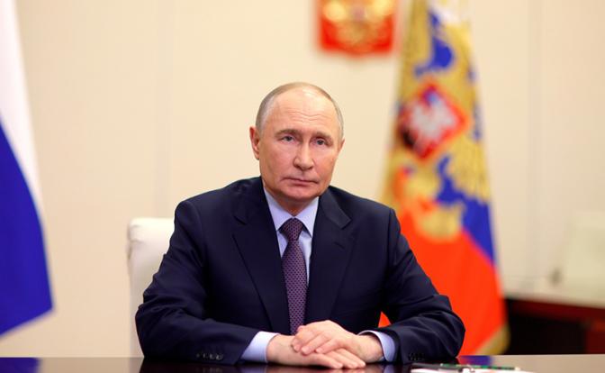 На фото: президент России Владимир Путин