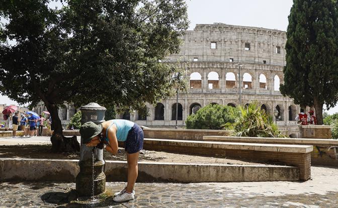 Европу накрыла смертоносная жара