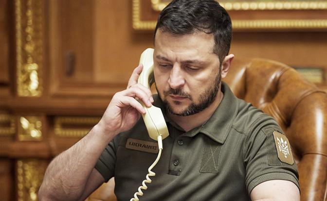 На фото: президент Украины Владимир Зеленский
