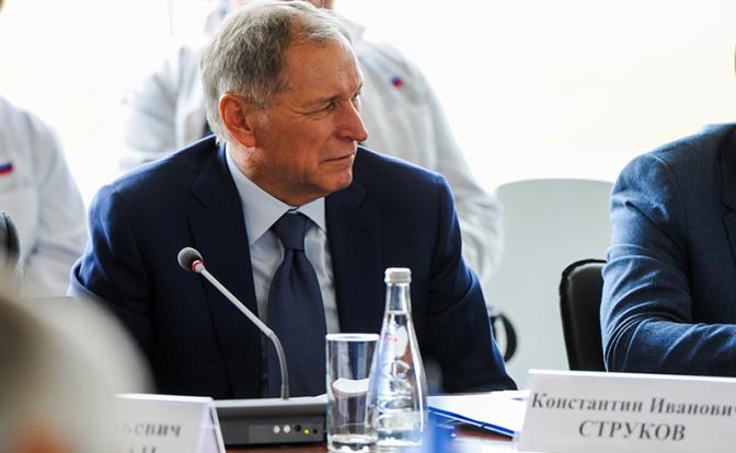 На фото: президент ПАО "Южуралзолото Группа компаний" (ЮГК) Константин Струков