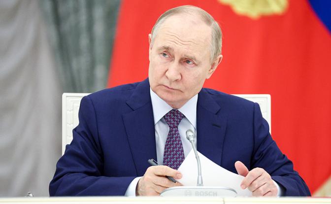 На фото: президент РФ Владимир Путин