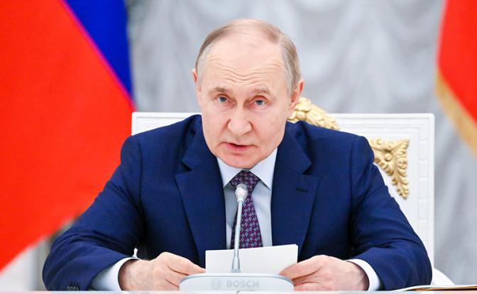 На фото: президент РФ Владимир Путин