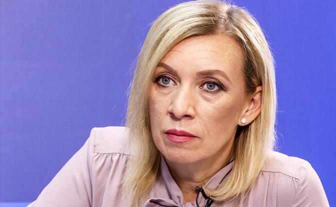 На фото: официальный представитель МИД РФ Мария Захарова