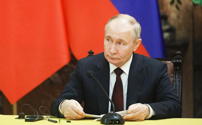 На фото: президент РФ Владимир Путин