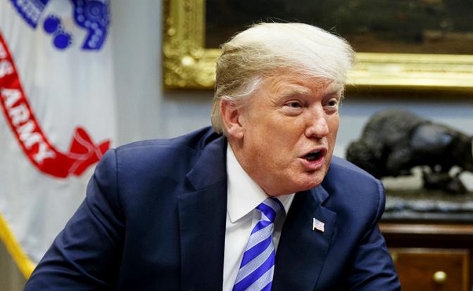 На фото: президент США Дональд Трамп.