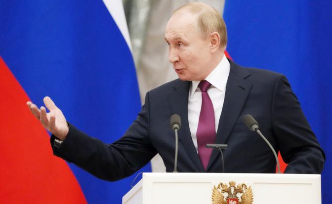 На фото: президент РФ Владимир Путин.