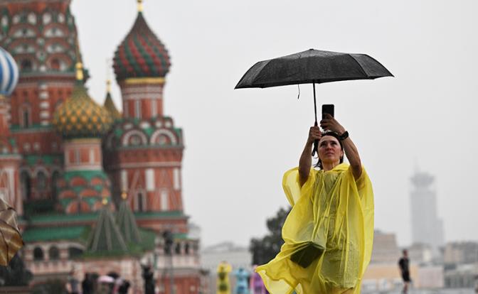 Москву залило дождями: за ночь выпало до 58% месячной нормы осадков