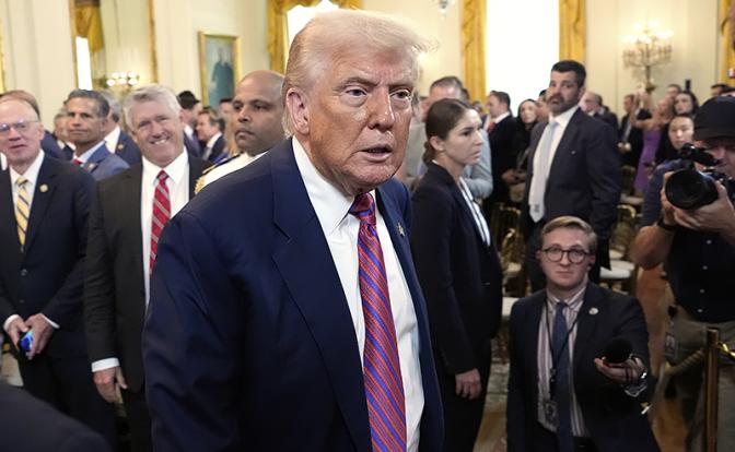 На фото: президент США Дональд Трамп