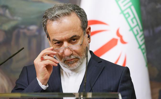 На фото: глава МИД Ирана Аббас Арагчи