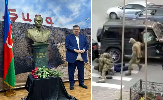 На фото: глава азербайджанской диаспоры Шахин Шихлинский.
