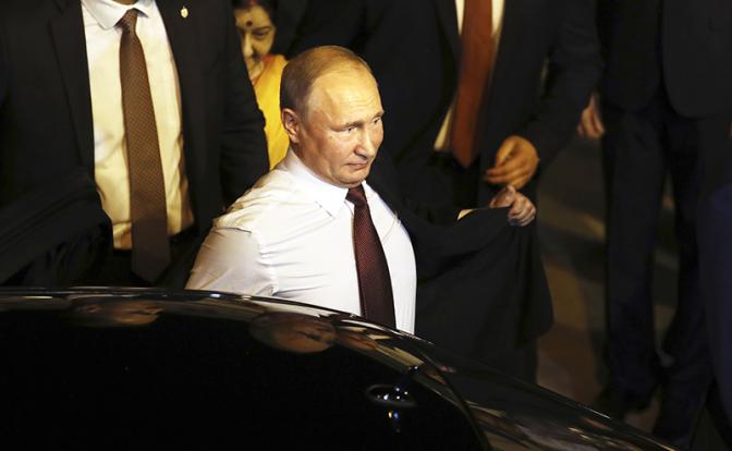 На фото: президент России Владимир Путин