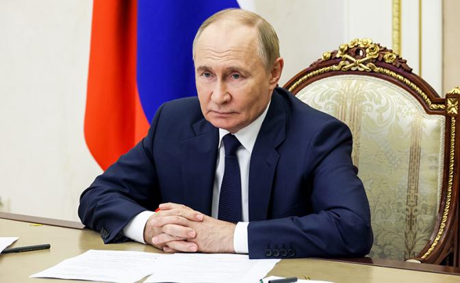 На фото: президент РФ Владимир Путин