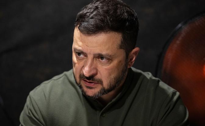 На фото: президент Украины Владимир Зеленский