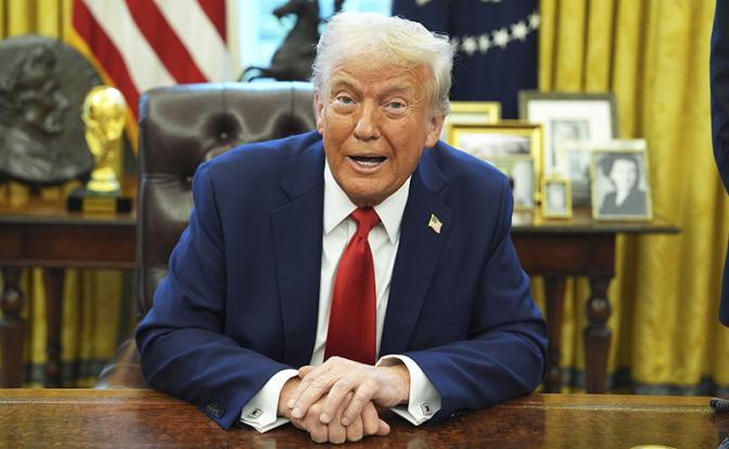 На фото: президент США Дональд Трамп