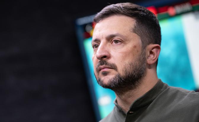 На фото: президент Украины Владимир Зеленский