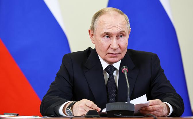 На фото: президент РФ Владимир Путин