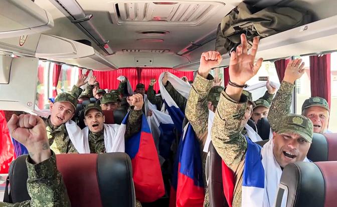 Россия и Украина провели обмен пленными при посредничестве ОАЭ