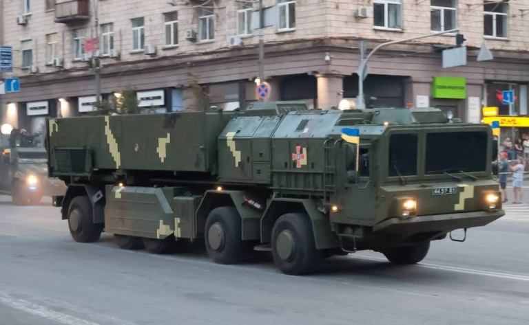 На фото: украинский комплекс «Гром-2».