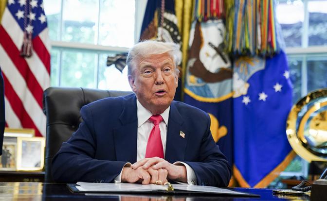 На фото: президент США Дональд Трамп