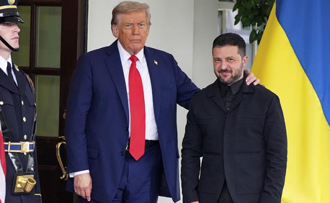 Встреча в Вашингтоне, онлайн-трансляция "СП": Трамп принимает Зеленского и европейских лидеров, приехавших то ли поддержать его, то ли сдать