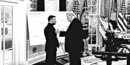 Фото Трампа и Зеленского у карты Украины, шутки и смех, звонок Путину: Как прошли переговоры в Вашингтоне
