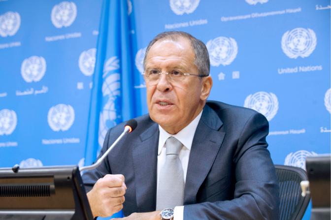 На фото: глава МИД РФ Сергей Лавров.