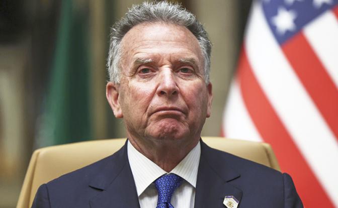 На фото: спецпосланник президента США Стивен Уиткофф.