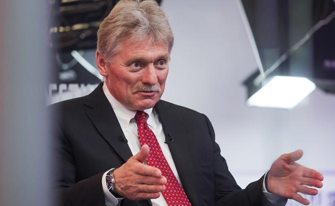 На фото: пресс-секретарь президента России Дмитрий Песков