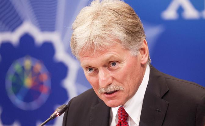 На фото: пресс-секретарь президента РФ Дмитрий Песков