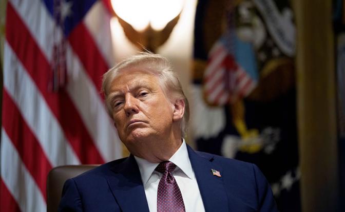 На фото: президент США Дональд Трамп