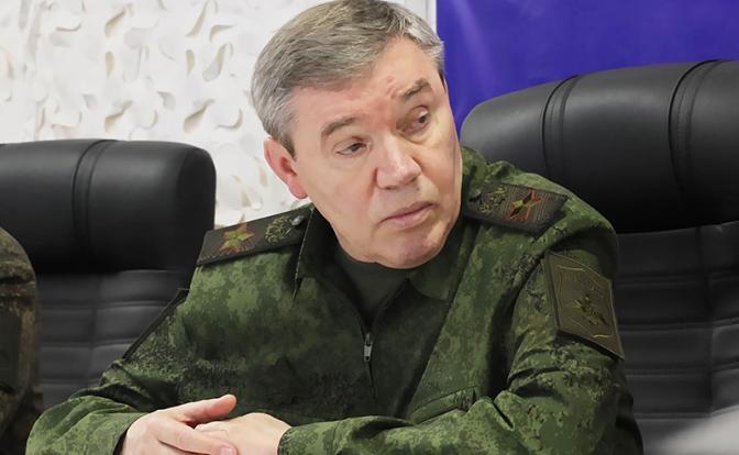 На фото: начальник Генерального штаба Вооруженных Сил РФ генерал армии Валерий Герасимов