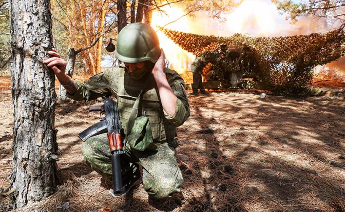 Армия России заняла рубежи в ЛНР